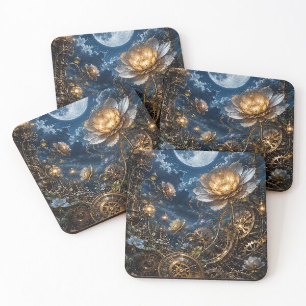 Item preview, Mechanical Moon Bloom designed and sold by DrizzyV.