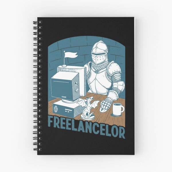 Item preview, Funny Freelancelor Knight Retro Computer Fantasy Freelancer Gift designed and sold by haitrieuic96.