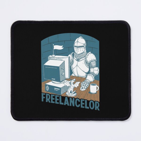 Item preview, Funny Freelancelor Knight Retro Computer Fantasy Freelancer Gift designed and sold by haitrieuic96.