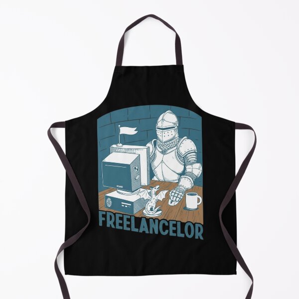 Item preview, Funny Freelancelor Knight Retro Computer Fantasy Freelancer Gift designed and sold by haitrieuic96.