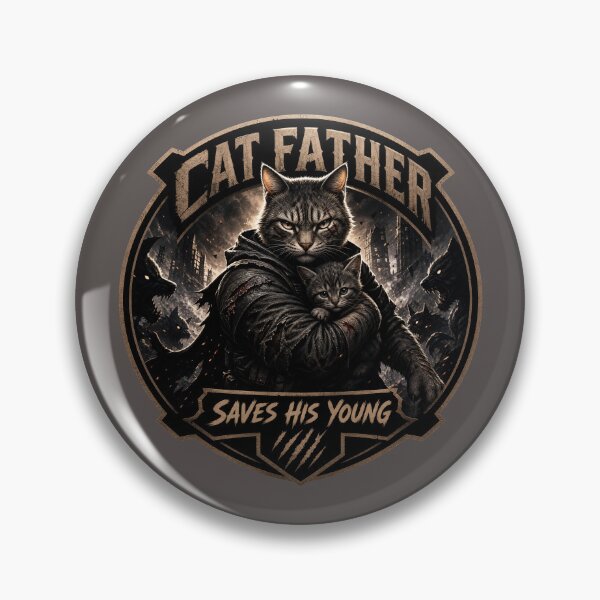 Item preview, panda/cat father designed and sold by @jon.