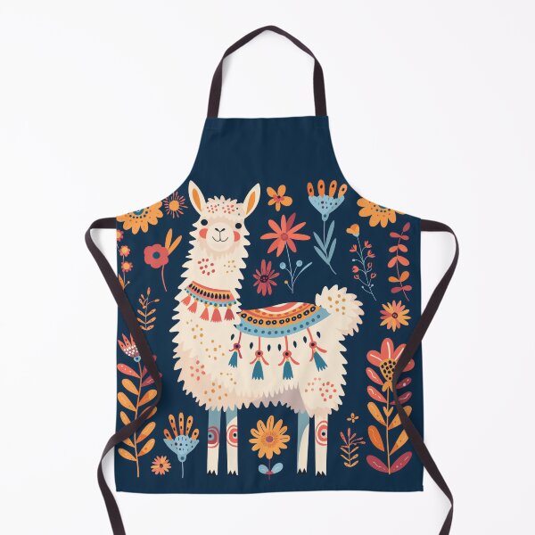 Item preview, Scandinavian Folk Art, Floral Alpaca designed and sold by xiao xuans.