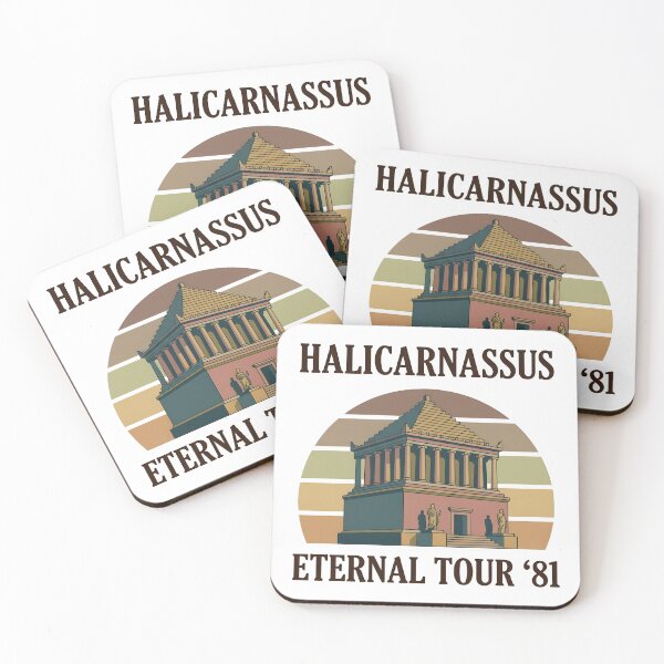 Item preview, Mausoleum At Halicarnassus Eternal Tour Vintage Retro T-Shirt Graphic designed and sold by EKHOAISTORE.