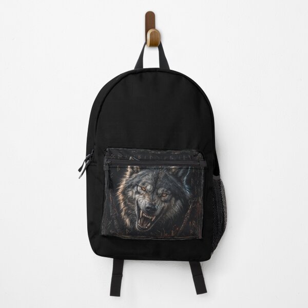 Item preview, Stormborn Rune‑Wolf designed and sold by JacquiTaylorArt.