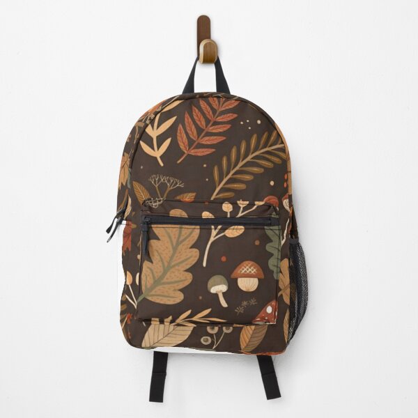 Item preview, Cozy Autumn Woodland Mushroom Pattern designed and sold by NNCollection.