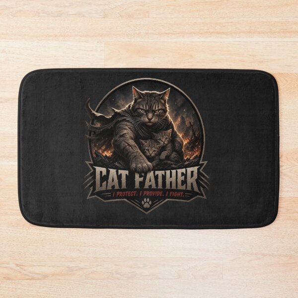 Item preview, panda/cat father designed and sold by @jon.