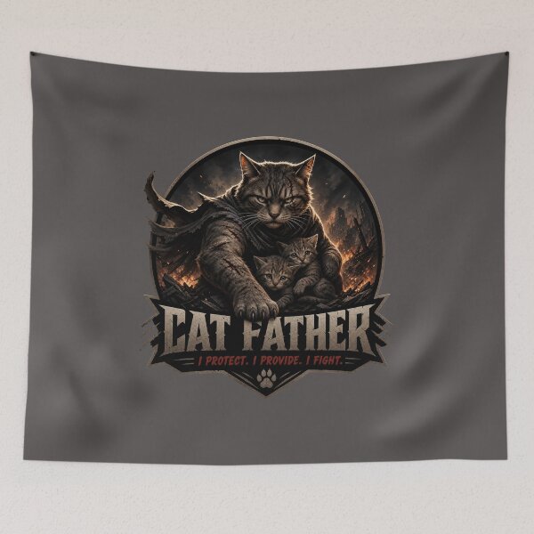 Item preview, Copy of panda/cat father designed and sold by @jon.