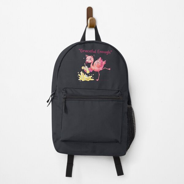 Item preview, Graceful Enough Flamingo Funny Summer Cartoon designed and sold by stylishdzign.