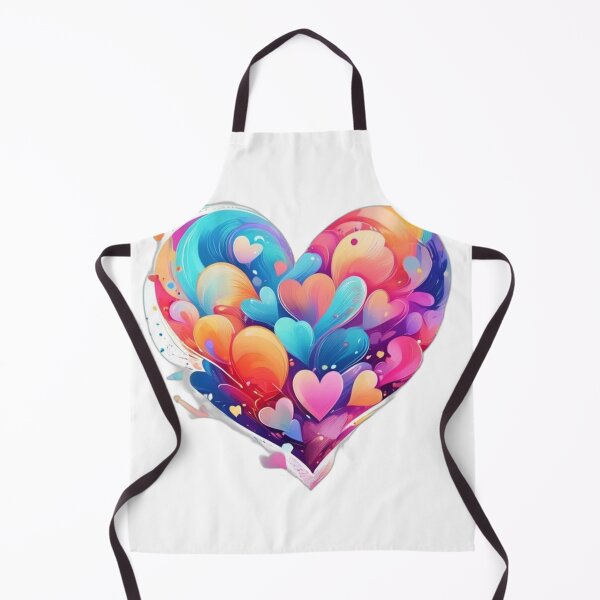 Item preview, Vivid Pastel Heart Design with Bright, Lively Palette designed and sold by Shadow-Stone.