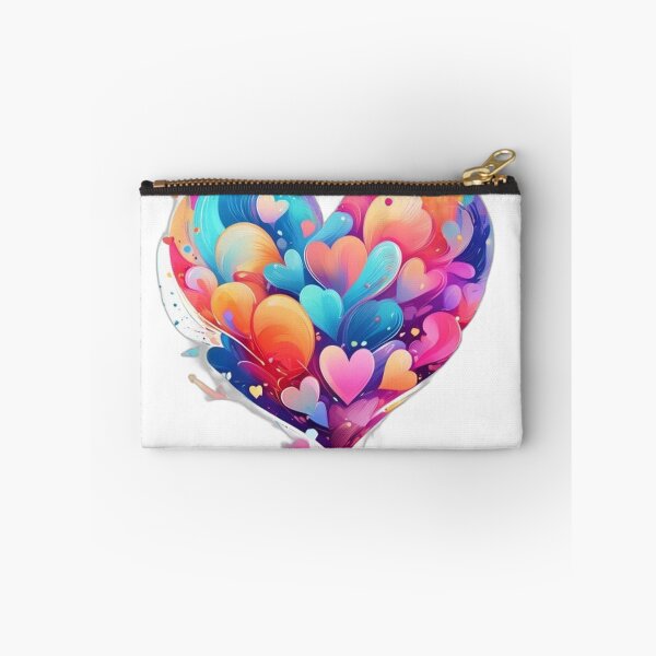 Item preview, Vivid Pastel Heart Design with Bright, Lively Palette designed and sold by Shadow-Stone.