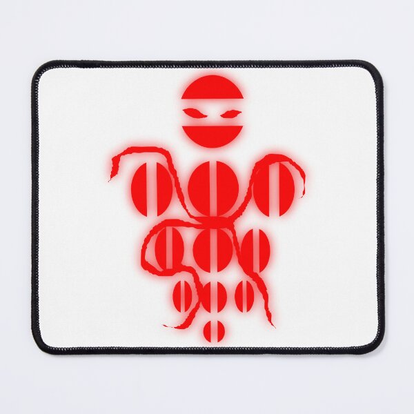 Item preview, Blake On Fury Red Abstract Symbol – Futuristic Organic Graphic Design designed and sold by PrimeVectorLab.