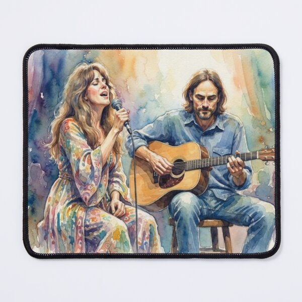 Item preview, Carly Simon and James Taylor designed and sold by Halifaxartguy.