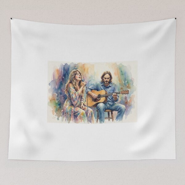 Item preview, Carly Simon and James Taylor designed and sold by Halifaxartguy.