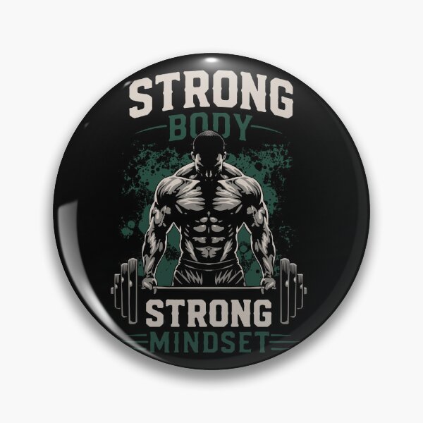 Item preview, Strong Body Strong Mindset T-Shirt designed and sold by phsycartwork.