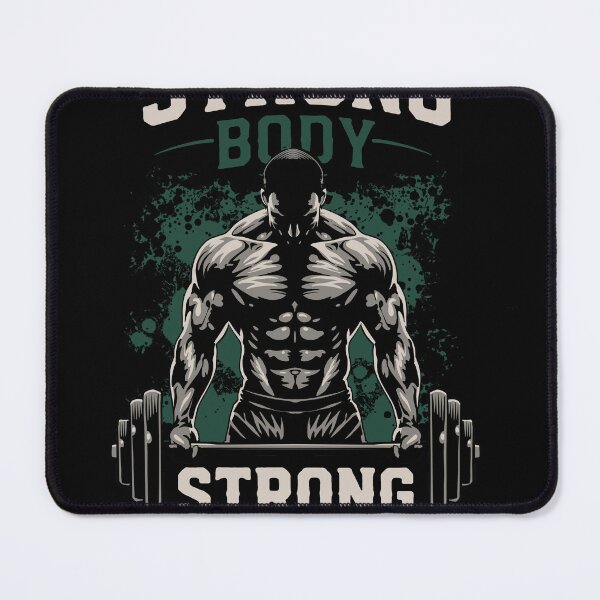 Item preview, Strong Body Strong Mindset T-Shirt designed and sold by phsycartwork.