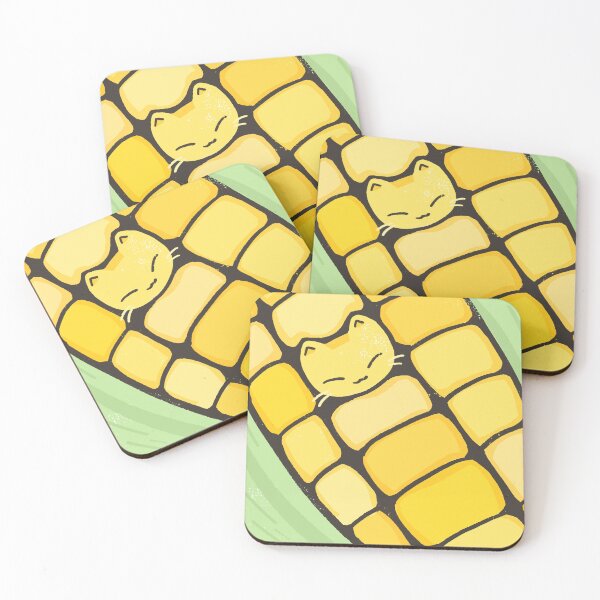 Item preview, Cute Kawaii Corn On The Cob Cat designed and sold by Sleepy-Town.