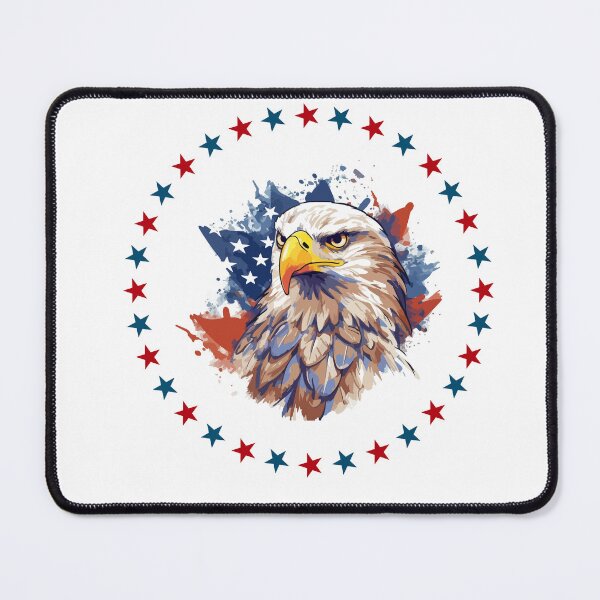 Aperçu de l'œuvre 4 juillet aux États-Unis créée et vendue par AMCreatix.