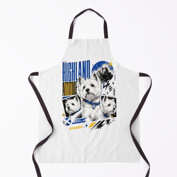 Item preview, Highland Attitude Westie Scotland Dog designed and sold by AntiqueImages.