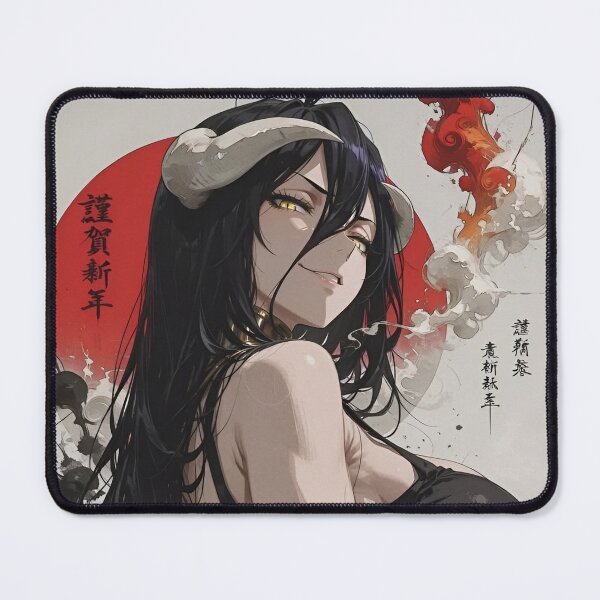 Item preview, Albedo – Elegant Demon Overseer | Overlord Anime Fan Art designed and sold by Dyan4.