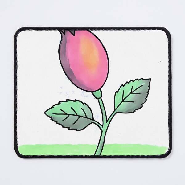 Item preview, PinkFlowerBud designed and sold by SoftDoodles.