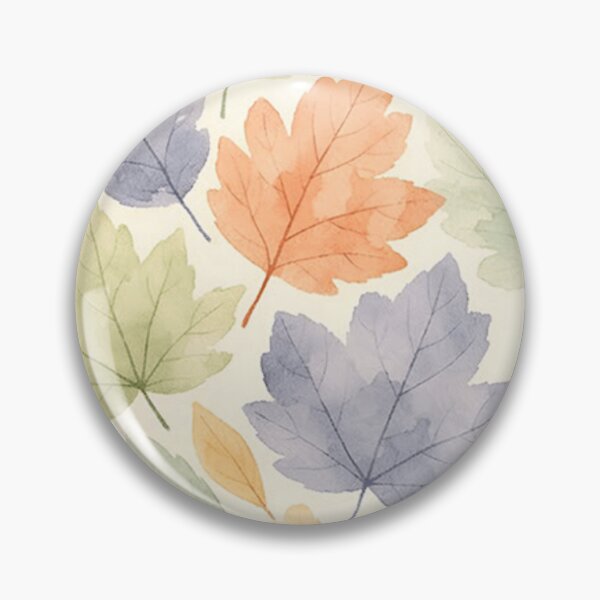 Item preview, Watercolor Autumn Maple Leaves Pattern designed and sold by NNCollection.