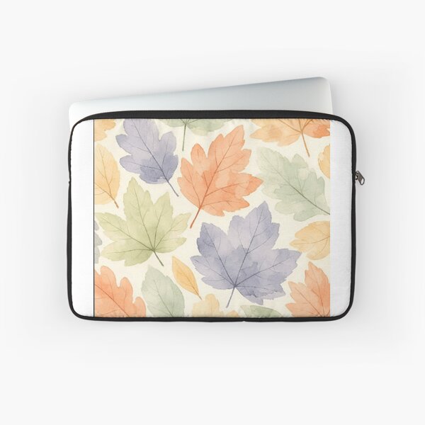 Item preview, Watercolor Autumn Maple Leaves Pattern designed and sold by NNCollection.