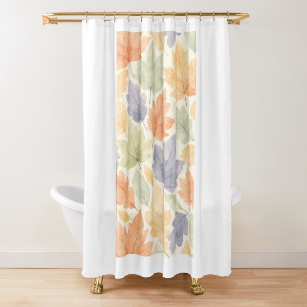 Item preview, Watercolor Autumn Maple Leaves Pattern designed and sold by NNCollection.