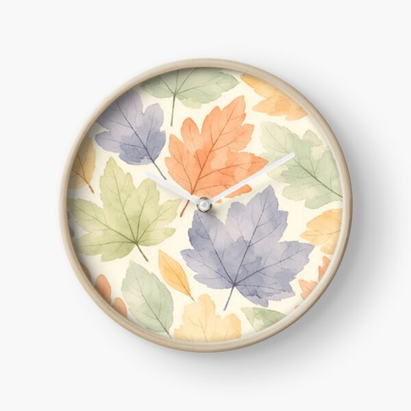 Item preview, Watercolor Autumn Maple Leaves Pattern designed and sold by NNCollection.