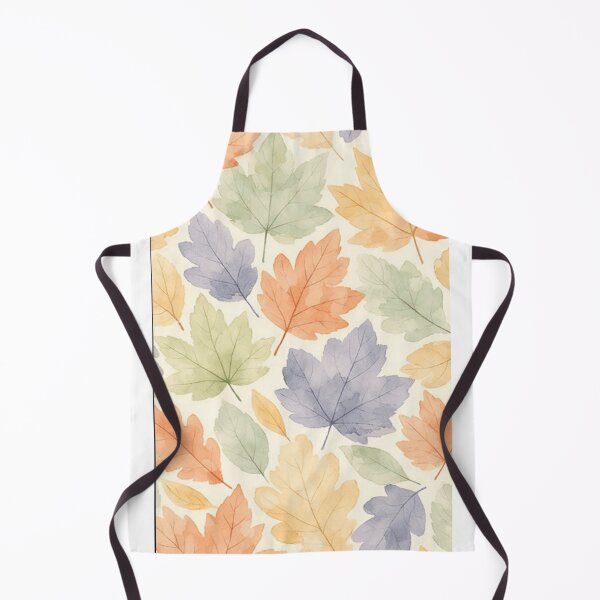 Item preview, Watercolor Autumn Maple Leaves Pattern designed and sold by NNCollection.