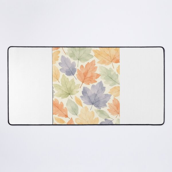 Item preview, Watercolor Autumn Maple Leaves Pattern designed and sold by NNCollection.