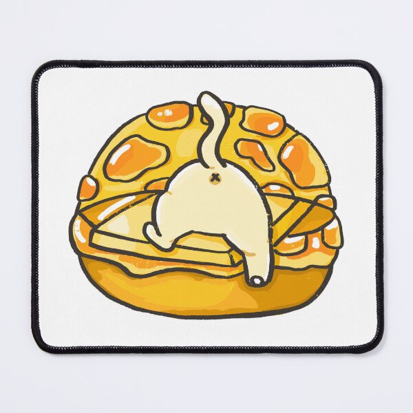 Item preview, Cute Kawaii Pineapple Bun Cat Butt designed and sold by Sleepy-Town.