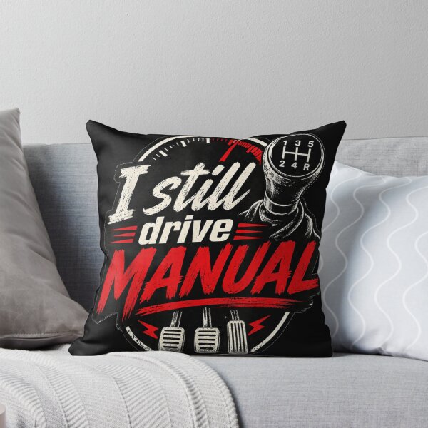 Item preview, Vintage I Still Drive Manual Car Enthusiast Gearhead Three Pedals Save The Manuals designed and sold by LakenDraphil.