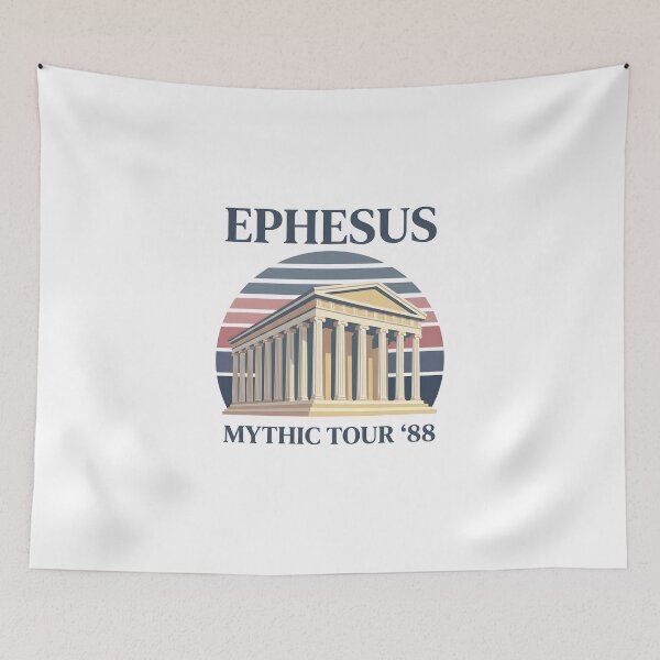 Item preview, Temple Of Artemis Ephesus Mythic Tour Vintage Retro T-Shirt Graphic designed and sold by EKHOAISTORE.