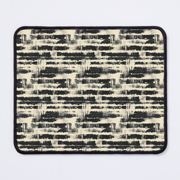 Item preview, Horizontal Black Brushstroke Seamless Abstract Pattern designed and sold by igraphixart.