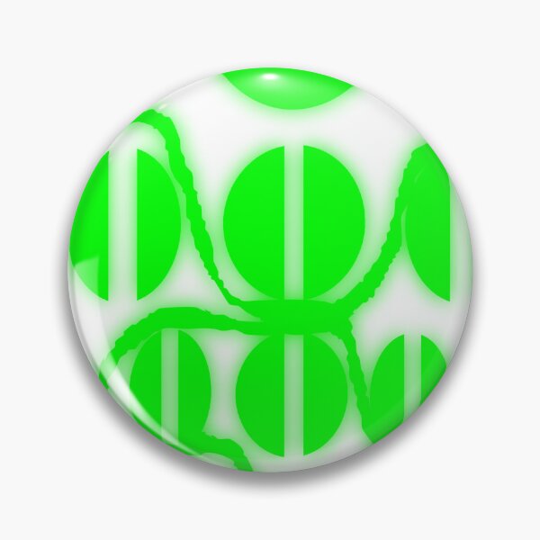 Item preview, Blake On Fury Green Abstract Symbol – Futuristic Organic Graphic Design designed and sold by PrimeVectorLab.