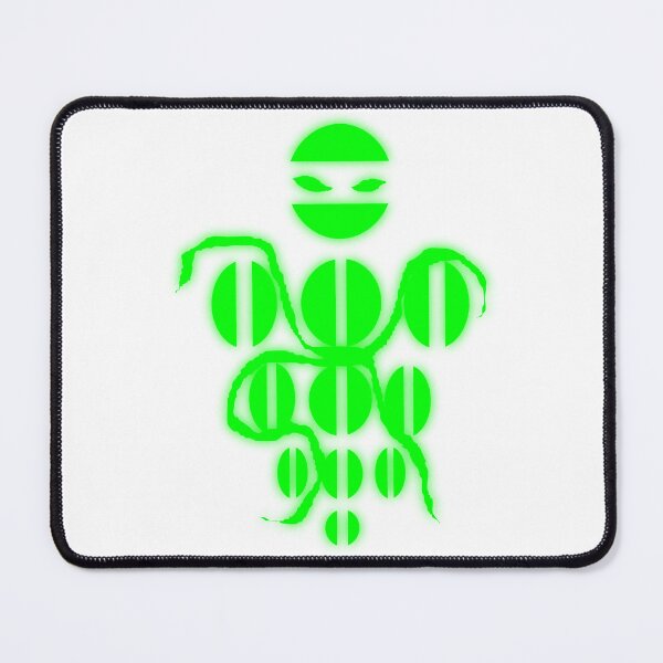 Item preview, Blake On Fury Green Abstract Symbol – Futuristic Organic Graphic Design designed and sold by PrimeVectorLab.