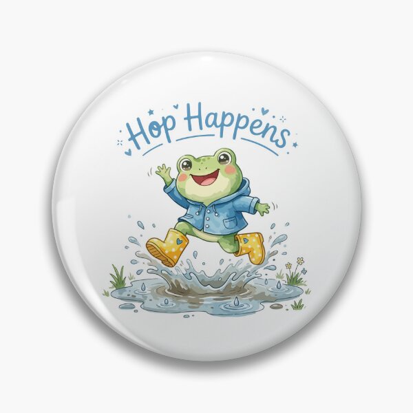 Item preview, Hop Happens Funny Frog Cartoon Rain Boots designed and sold by stylishdzign.