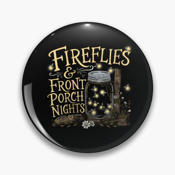 Item preview, Vintage Country Fireflies And Front Porch Nights Cottagecore Summer Jar Graphic designed and sold by LakenDraphil.