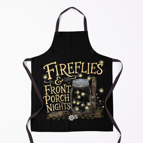 Item preview, Vintage Country Fireflies And Front Porch Nights Cottagecore Summer Jar Graphic designed and sold by LakenDraphil.