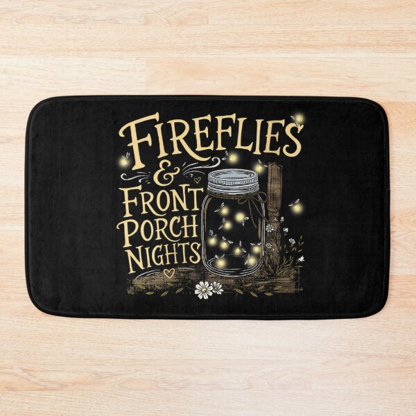 Item preview, Vintage Country Fireflies And Front Porch Nights Cottagecore Summer Jar Graphic designed and sold by LakenDraphil.