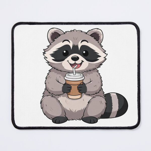 Item preview, Living My Best Garbage Life Funny Raccoon Coffee Vintage T-Shirt Design designed and sold by Evv_u.
