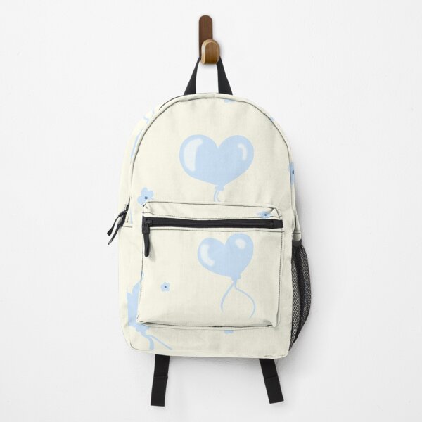 Item preview, Cute Pastel Blue Heart Balloons and Bows Seamless Pattern designed and sold by blue witch art.