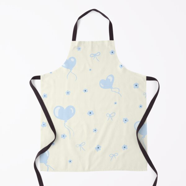 Item preview, Cute Pastel Blue Heart Balloons and Bows Seamless Pattern designed and sold by DreamerX.