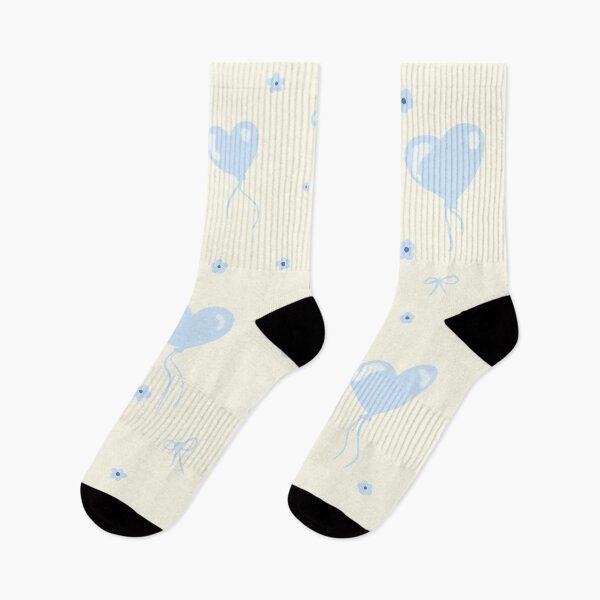 Item preview, Cute Pastel Blue Heart Balloons and Bows Seamless Pattern designed and sold by DreamerX.