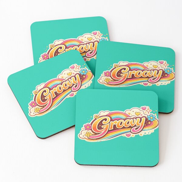 Item preview, Groovy | Retro 70s Typography Aesthetic Design designed and sold by VasiArtLab.