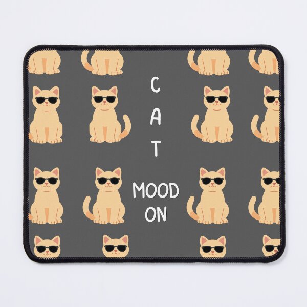 Item preview, Cool cat sticker sheet cute cat wearing sunglasses pattern designed and sold by Krishnacre8.