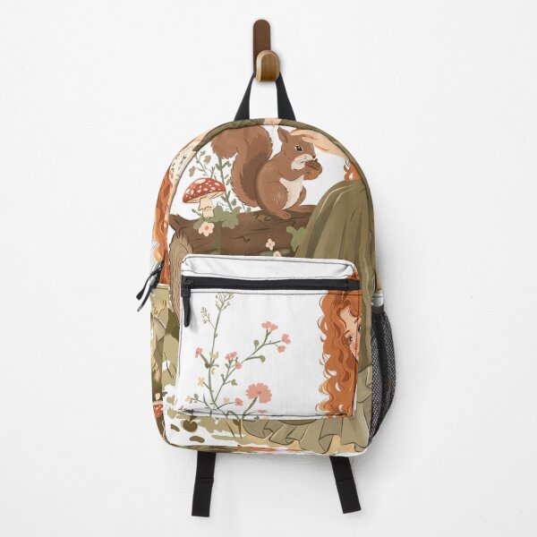 Item preview, Whimsical Forest Fairy with Squirrel designed and sold by Iqrapixels.