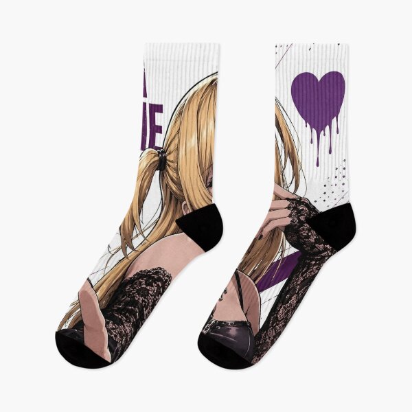 Item preview, Gothic Blonde Anime Girl – Dark Fashion Gothic Aesthetic Illustration designed and sold by Dyan4.