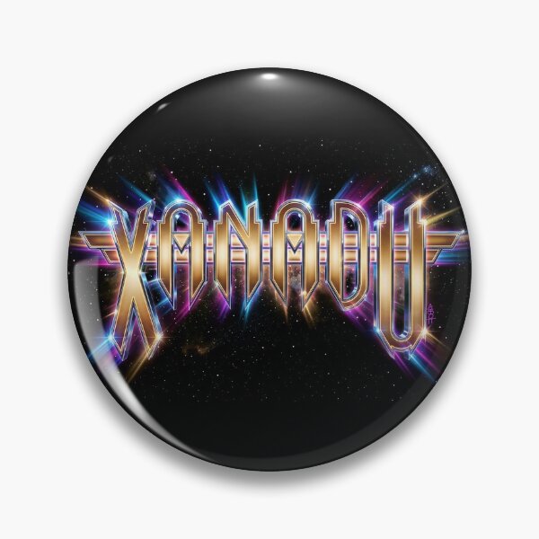 Item preview, XANADU Logo Colorful Glow designed and sold by AbbottDesigns.
