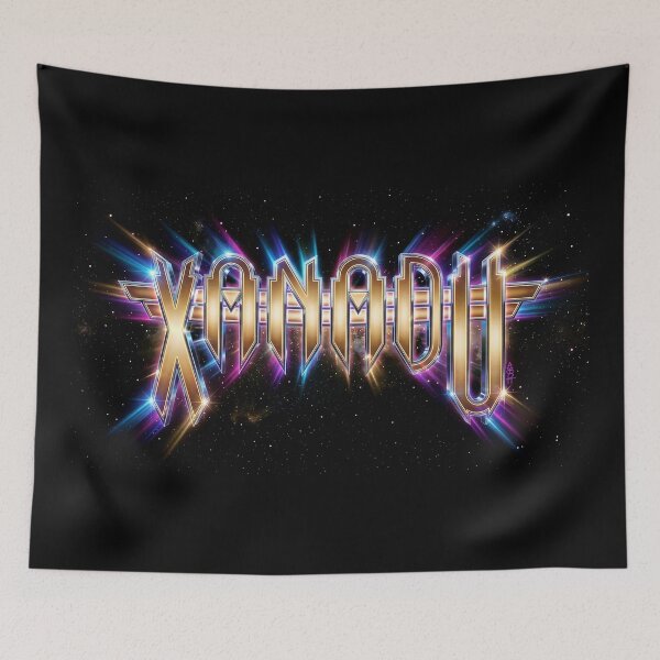 Item preview, Logotipo de XANADU con brillo colorido designed and sold by AbbottDesigns.